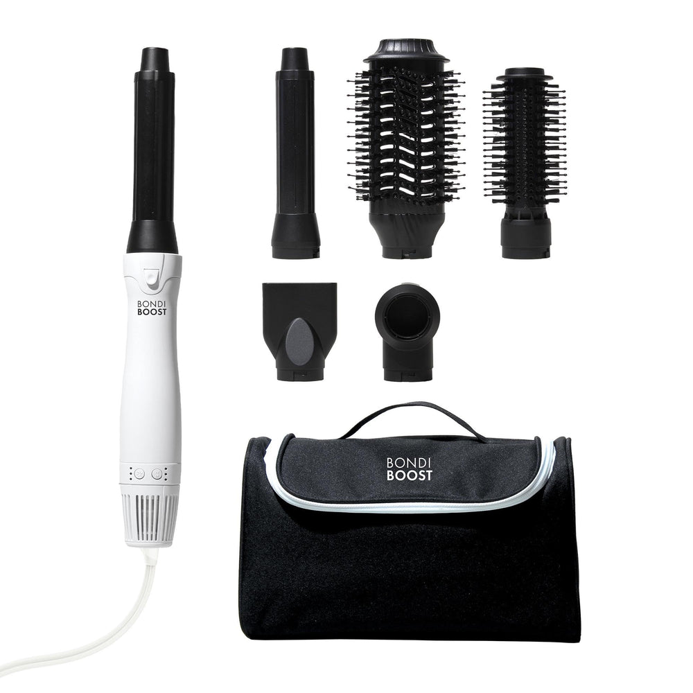 BONDIBOOST Everlast: vue d’ensemble du système 6-en-1 pour séchage et coiffage polyvalent.