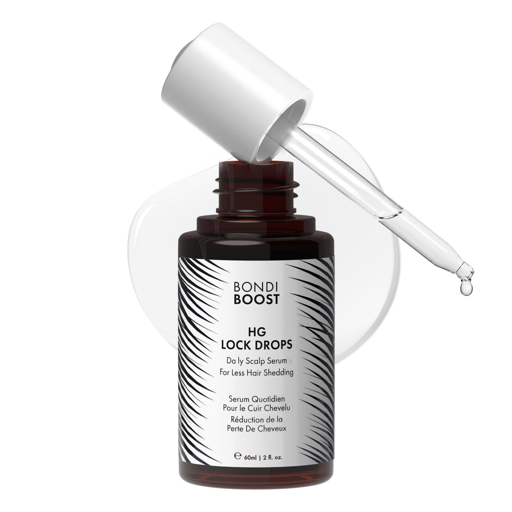 BondiBoost HG Lock Drops – Bouteille pratique pour une application légère et propre.