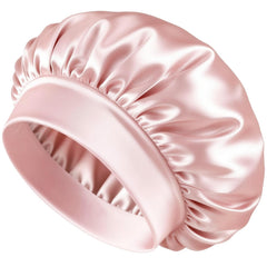 BONNET QUEEN bonnet en soie pour dormir, cheveux lisses et protégés.