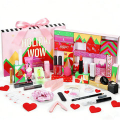 BONNIE CHOICE Calendrier beauté — palette d'ombres colorées pour un look festif.