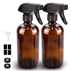 Bontip ensemble deux bouteilles ambrées, polyvalentes et pratiques.