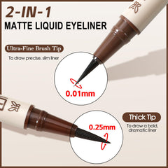 Boobeen crayon liquide à pointe fine pour des traits nets.