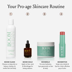 Formule Boomsilk sans parabènes ni parfum synthétique pour soin sûr.