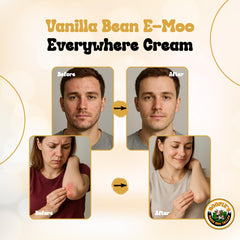 Utilisation visage et corps Boopie's Magic Moo Tallow nourrit en profondeur.