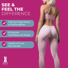 Booty Magic ingrédients maca et pueraria, volume visuel potentiel.