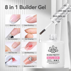 Application facile et sculpture des ongles avec Born Pretty Builder Gel