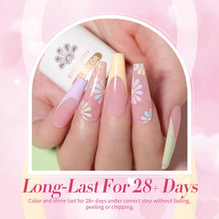 Coffret cadeau Born Pretty – vernis gel pastel prêt à offrir.