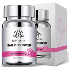 Dissolvant Born Pretty 80 ml – bouteille pratique pour retirer les ongles artificiels.