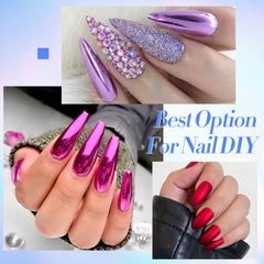 Born Pretty effet bulles sur ongles chrome pour des détails uniques.