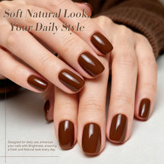 Born Pretty glossy top coat delivers high shine and durable wear