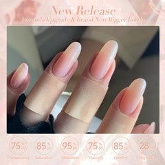 Base et top coat inclus pour une tenue durable.