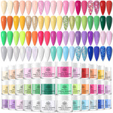 Kit Born Pretty Poudre Acrylique 36 couleurs pour ongles créatifs au printemps