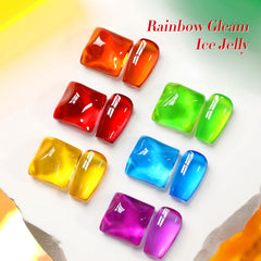 Born Pretty Neon Jelly violet: effet gel éclatant pour nail art créatif.