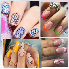 Born Pretty plaque d'impression motifs géométriques pour ongles modernes.