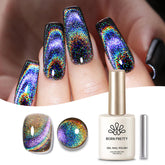 Born Pretty Vernis Gel œil de chat magnétique pour un regard express.