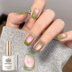 Vernis gel aimanté Born Pretty Chat, bouteille 15 ml, finition brillante.