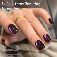 Born Pretty Gel Œil de Chat Magnétique – effet aimant sur ongles pour un style félin chic.