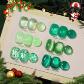 Vernis gel vert translucide Born Pretty ensemble polyvalent pour manucure maison