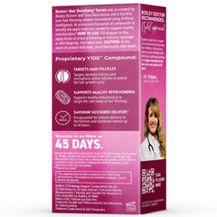 BosleyMD Revive+ sérum goutte-doseuse : précision pour les zones clairsemées.