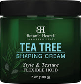 Botanic Hearth Crème-modelage Cheveux Tea Tree pour une tenue flexible et naturelle.