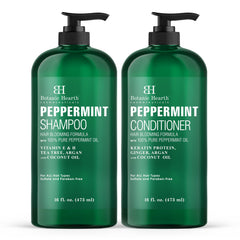 Botanic Hearth ensemble shampoing et après-shampoing emballage élégant prêt à offrir
