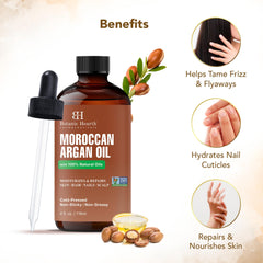 Botanic Hearth huile d'argan – frizz maîtrisé et brillance naturelle