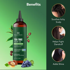 Botanic Hearth Huile-cheveux, massage du cuir chevelu pour apaiser.