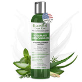 Botanical Green Care Romarin-Citronnelle Shampoing : bouteille prête pour une routine fortifiante.