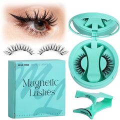 Botare cils magnétiques set avec applicateur pour une pose rapide et naturelle