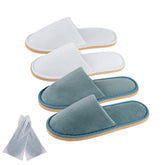 BoxSkivra chaussons emballage individuel pour une hygiène pratique lors des séjours.