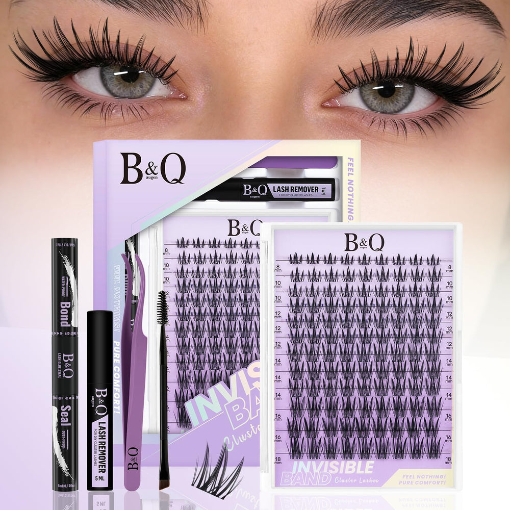 B&Qaugen Bella Lash Clusters Kit cils naturels, look léger et naturel