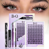 B&Qaugen Bella Lash Clusters Kit cils naturels, look léger et naturel