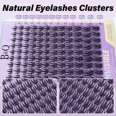 B&Qaugen Bella Lash Clusters Kit outils DIY faciles à utiliser