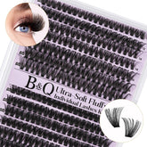 B&Qaugen clusters cils volume 70d-90d, effet dense et doux.