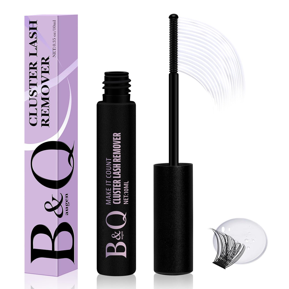 B&Qaugen démaquillant cils en flacon pratique pour retirer le maquillage en douceur.