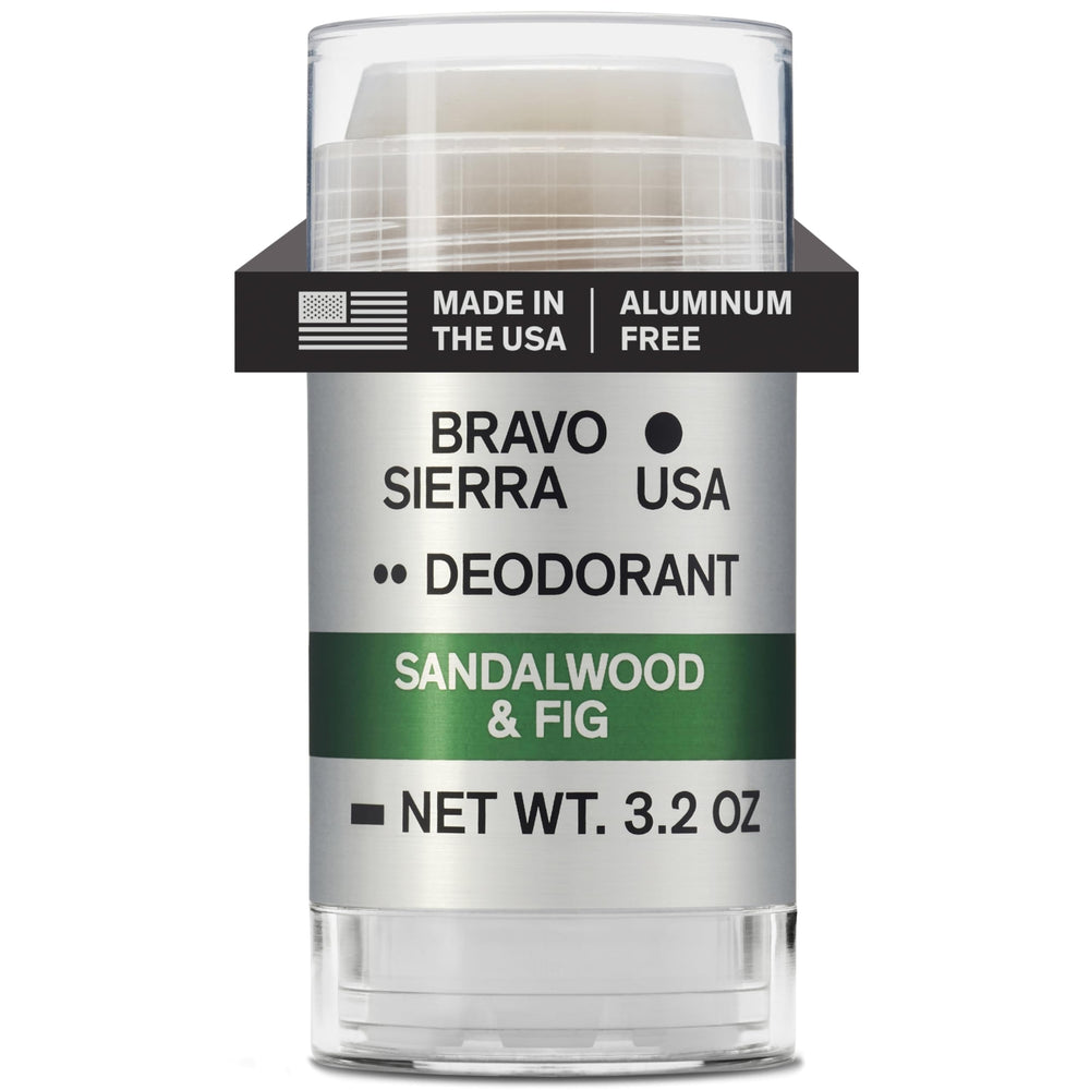 Déodorant Bravo Sierra Bâton Santal Figue – parfum énergisant et fraîcheur durable.