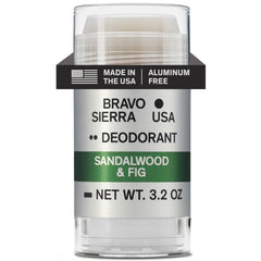 Déodorant Bravo Sierra Bâton Santal Figue – parfum énergisant et fraîcheur durable.