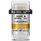 Déodorant sans aluminium Bravo Sierra – emballage élégant pour usage quotidien.