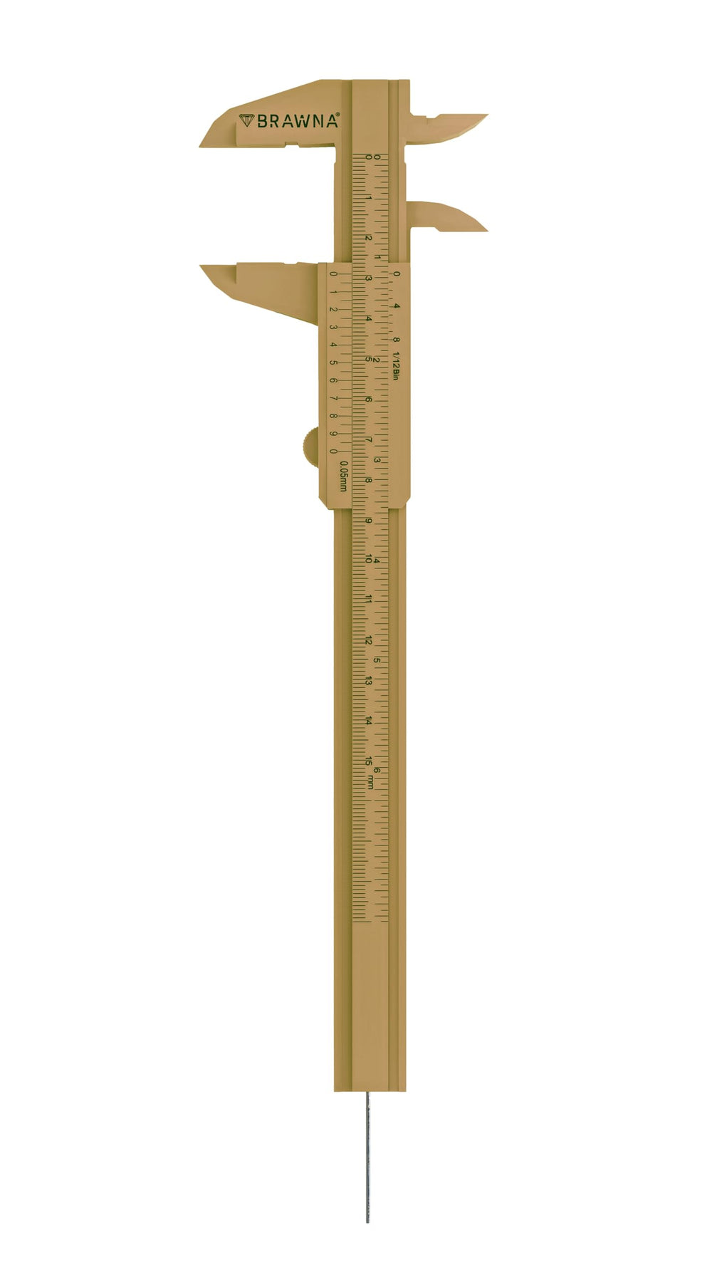 BRAWNA Brow Pro, outil de mesure précis pour sourcils, facilitant la planification symétrique.