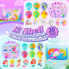Breezedream coquille licorne : bain magique.