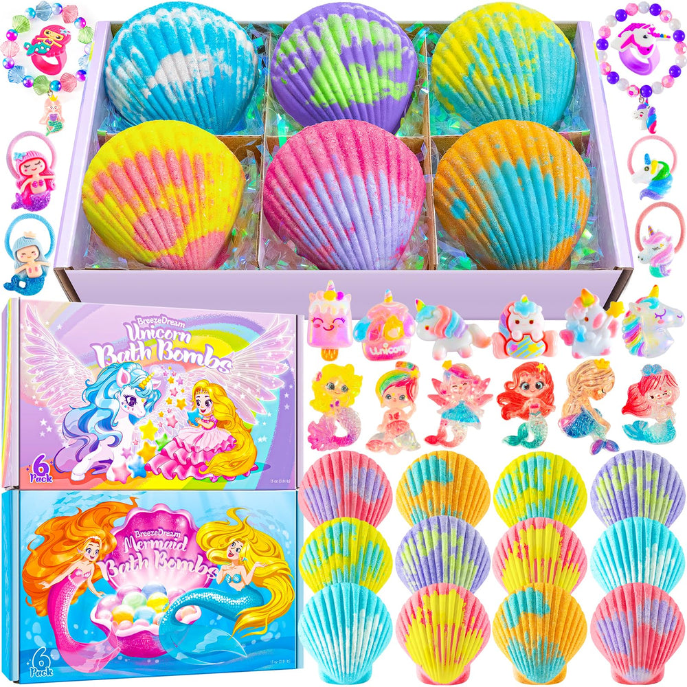Breezedream coquille sirène : coffret bain féerique.