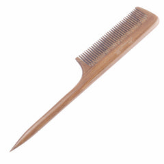 Peigne Breezelike en santal massage du cuir chevelu lors du brossage
