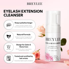 BREYLEE brosse nettoyage cils: elimine les impuretes pour une propreté professionnelle