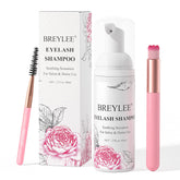 Breylee nettoyant cils mousse bouteille 60ml: nettoyage en douceur des cils et paupières