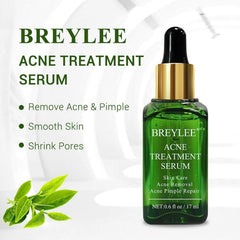 Absorption rapide du sérum BREYLEE sur peau fraîche.