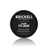 Brickell Crème Yeux Homme, bouteille prête à l'emploi pour une hydratation ciblée