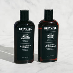 Brickell gel hydratant visage: texture légère et hydratation durable sans gras.