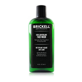 Brickell Men's Acne Face Wash : bouteille prête à l'emploi pour une peau nette.