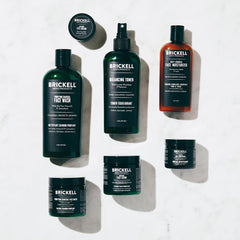 Brickell nettoyant charbon visage pour pores nets et éclat.