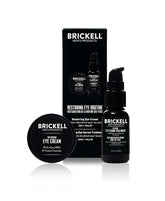 Brickell routine regard ensemble-boite: soin deux étapes pour le contour des yeux.